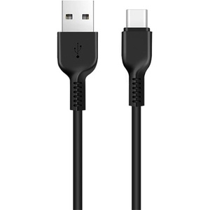 hoco. X20 кабел за данни USB - Type-C, 300 см, ЧЕРЕН X20_TYPE-C_3M_B (X20_TYPE-C_3M_B)