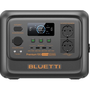 Bluetti Преносима електростанция Portable Power Station Premium 100 V2 (P-PR100V2-EU-GY-BL-010) - cybertrade