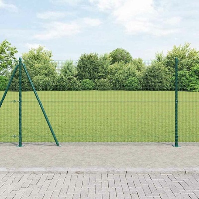 vidaXL Svařovaná drátěná plotina s betonovou základnou 25 x 1,2 m