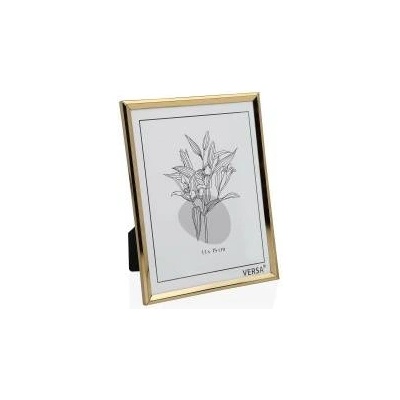 Versace Рамка за снимки Versa Златен Метал Максималист 1 x 18, 5 x 13, 5 cm