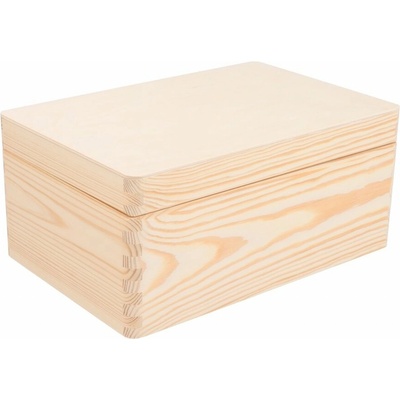 ČistéDrevo Firemný darček - Drevený box s vekom 30 x 20 x 14 cm