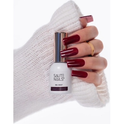 Saute Nails S327 Gelový lak na nehty Deep Cherry 8ml
