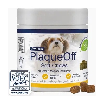 ProDen PlaqueOff Soft Chews Dog 120 ks