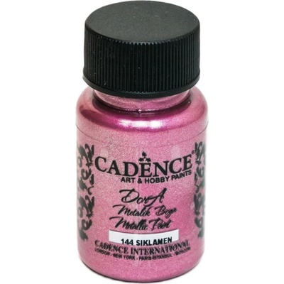 Akrylová barva Cadence DORA metalic 50 ml cyklámová
