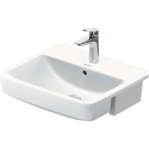 Duravit DuraStyle Basic - Умивалник 55х47 см, с преливник, отвор за смесител, бял 03765500002 (03765500002)