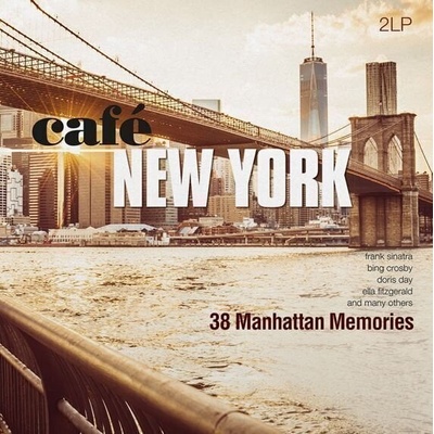 Various Artists - Cafe New York - 38 Manhattan Memories (Limited Edition) (Clear Coloured) (2 LP) (8719039007264)