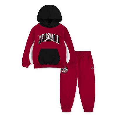 Детски комплект Air Jordan AJ Gametime 2-Piece Set Infants - Gym Red