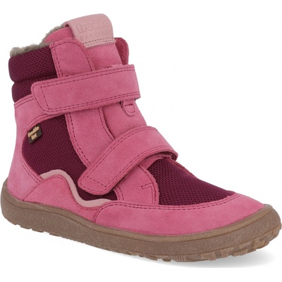 Froddo Barefoot zimní boty s membránou G3160233-5 fuxia