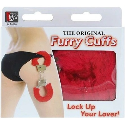 NMC Metal Handcuff With Plush Red