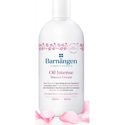 Barnängen Oil Intense jemný sprchový krém pre suchú až veľmi suchú pokožku 400 ml