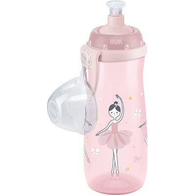 Nuk FC láhev Sports Cup růžová 450 ml