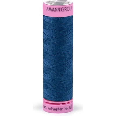 Polyesterové nitě návin 100 m Aspo Amann 1304 Medieval Blue