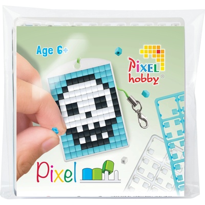 Pixelhobby Мозайка с пиксели Pixelhobby, Ключодържател - Череп (23130)