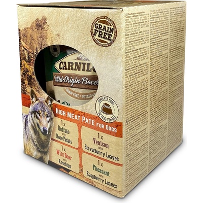 Carnilove Paté Multipack Buffalo Venison Wild Boar Pheasant 4 x 300 g
