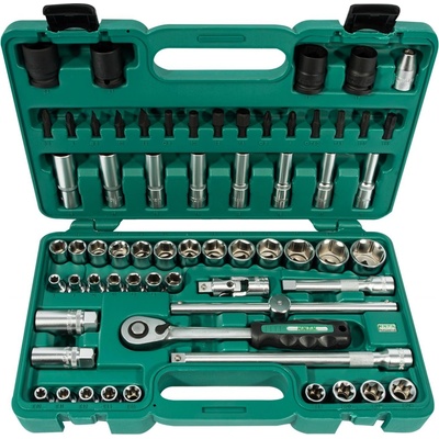 HONITON H4064 Sada hlavic 1/2" 64 dílů 40CRV