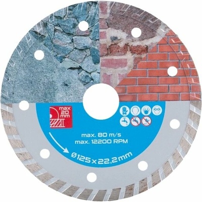 LEVIOR kotúč diamantový 125mm DIAMANT TURBO
