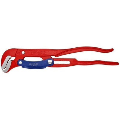 KNIPEX Тръбен ключ с S-образни челюсти 1 ½" и бърза настройка, червено-фосфатиран, ръкохватка 420мм, Knipex (K8360015)