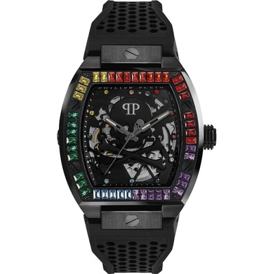 Philipp Plein Мъжки часовник Philipp Plein The Skeleton Automatic PWBAA0621 (PWBAA0621)