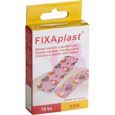 FIXAPLAST náplasť 72 mm x 19 mm KIDS