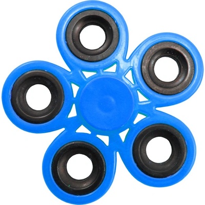 Fidget Spinner 5 fingers modrý