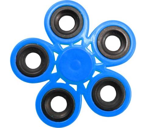 Fidget Spinner 5 fingers modrý