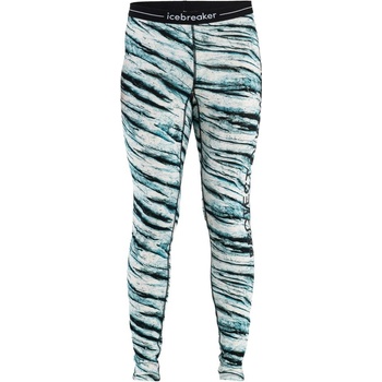 ICEBREAKER M Mer 200 Oasis Leggings POW AOP SNOW AOP