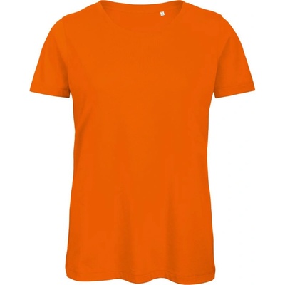 B&C Tričko Inspire T Medium Fit z bio bavlny krátký rukáv dámské COT 01TW4323500 Oranžová