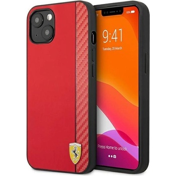 Ferrari Калъф Ferrari FESAXHCP13SRE, за iPhone 13 mini 5.4", червен (FER000490-0)