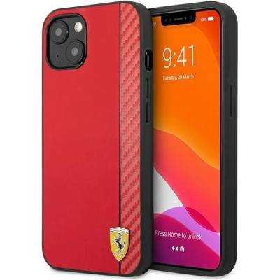 Ferrari Калъф Ferrari FESAXHCP13SRE, за iPhone 13 mini 5.4", червен (FER000490-0)