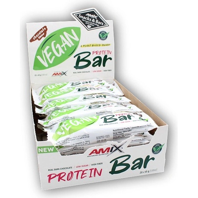 Amix Vegan Protein Bar 20 x 40g