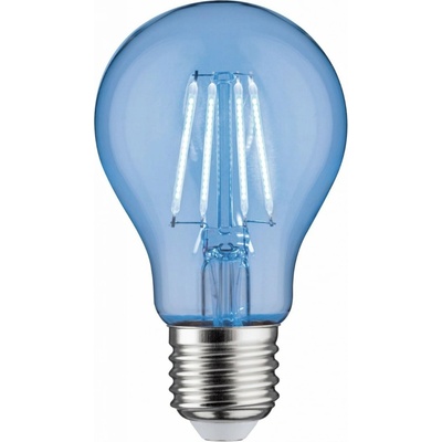 Paulmann 28721, LED žárovka s modrým světlem, 2,2W LED E27, výška 10,6cm