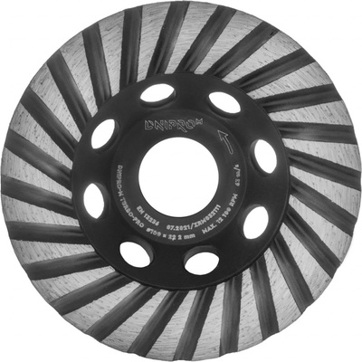 Dnipro-M Diamantový brusný kelímek 100 x 22,2 mm 20957000