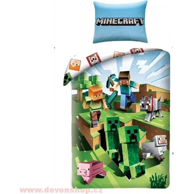 Halantex Minecraft Creepers 129BL 140x200 70x90