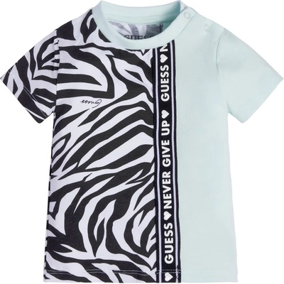 GUESS Многоцветна тениска за момиче с къс ръкав Guess