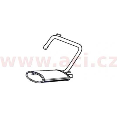 Zadní díl výfuku FENNO/IMASAF ACI V P3247