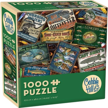 Cobble Hill Wright Fish signs 1000 dielov