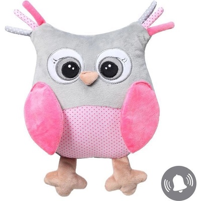 BabyOno závěsná hračka s vibrací Owl Sophia růžová