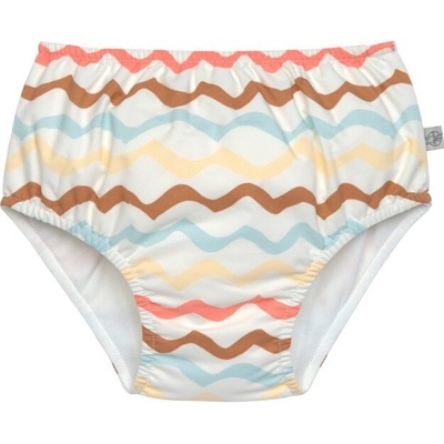 Lässig SPLASH Swim Diaper Boys block stripes milky blue mon. Swim Diaper wawes sea salt mo.