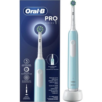 Image 1 of Oral-B Pro Series 1 Cross Action caribbean blue