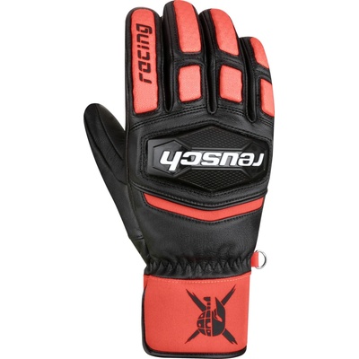Reusch Worldcup Warrior GS Junior black fluo red