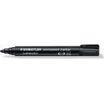 STAEDTLER Маркер Staedtler Lumocolor Perm с кръгъл връх 2, 0 мм, черен (352-9)