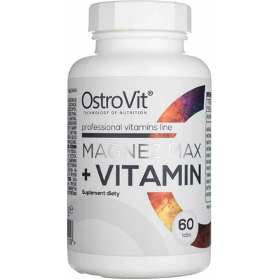 OstroVit Magnez MAX + Vitamin 60 tabliet