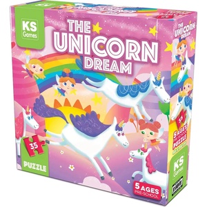 KS Games Пъзел KS Games от 35 части - Мечтата на еднорога (PRS32710) - ozone