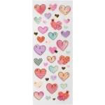 Arpex Sticker (label) Arpex colorful hearts (WA7989)