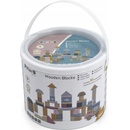 VIGA PolarB drevené kocky vo vedierku 60 ks