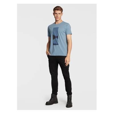 Solid T-Shirt Carchie 21107224 S Modrá