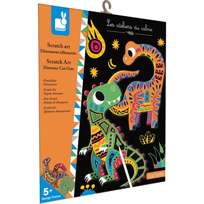 Atelier Mini vyškrabovacie obrázky Dinosaury