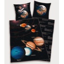 Herding obliečky Slnečná sústava bavlna 140x200 70x90