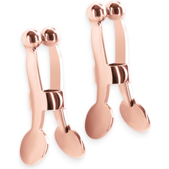 Image 1 of NS Novelties Bound Nipple Clamps C1 Rose Gold