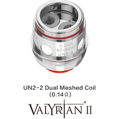 Uwell Изпарителна глава за UWELL Valyrian 2 Dual Meshed 0.14